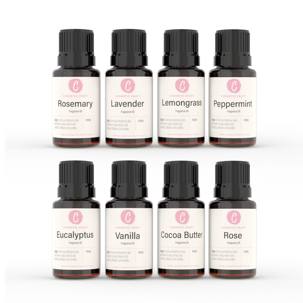 8 Pack of Craft Fragrance Oils