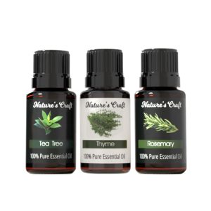 Nature's Craft 3 Pack Essential Oils - Acne Treatment