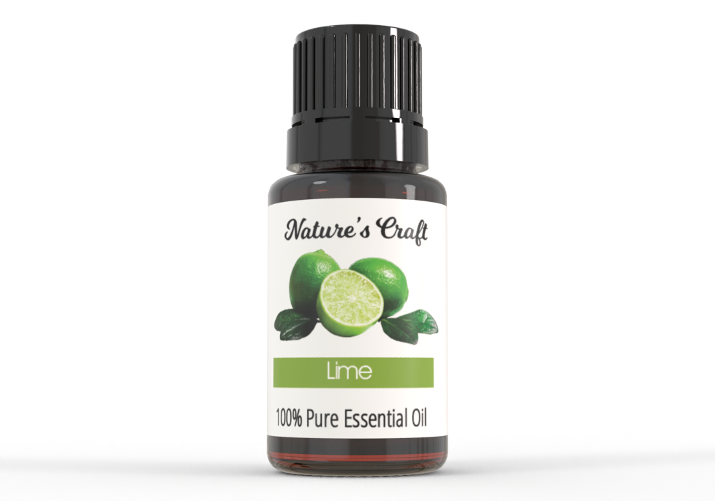Nature's Craft Pure Lime Essential Oil (Citrus aurantifolia)