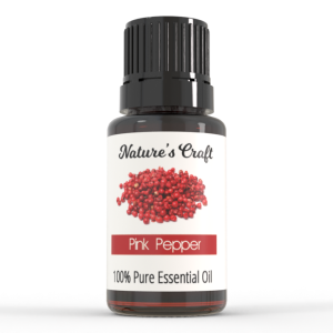 Nature's Craft Pure Pink Pepper Essential Oil (Schinus Molle)